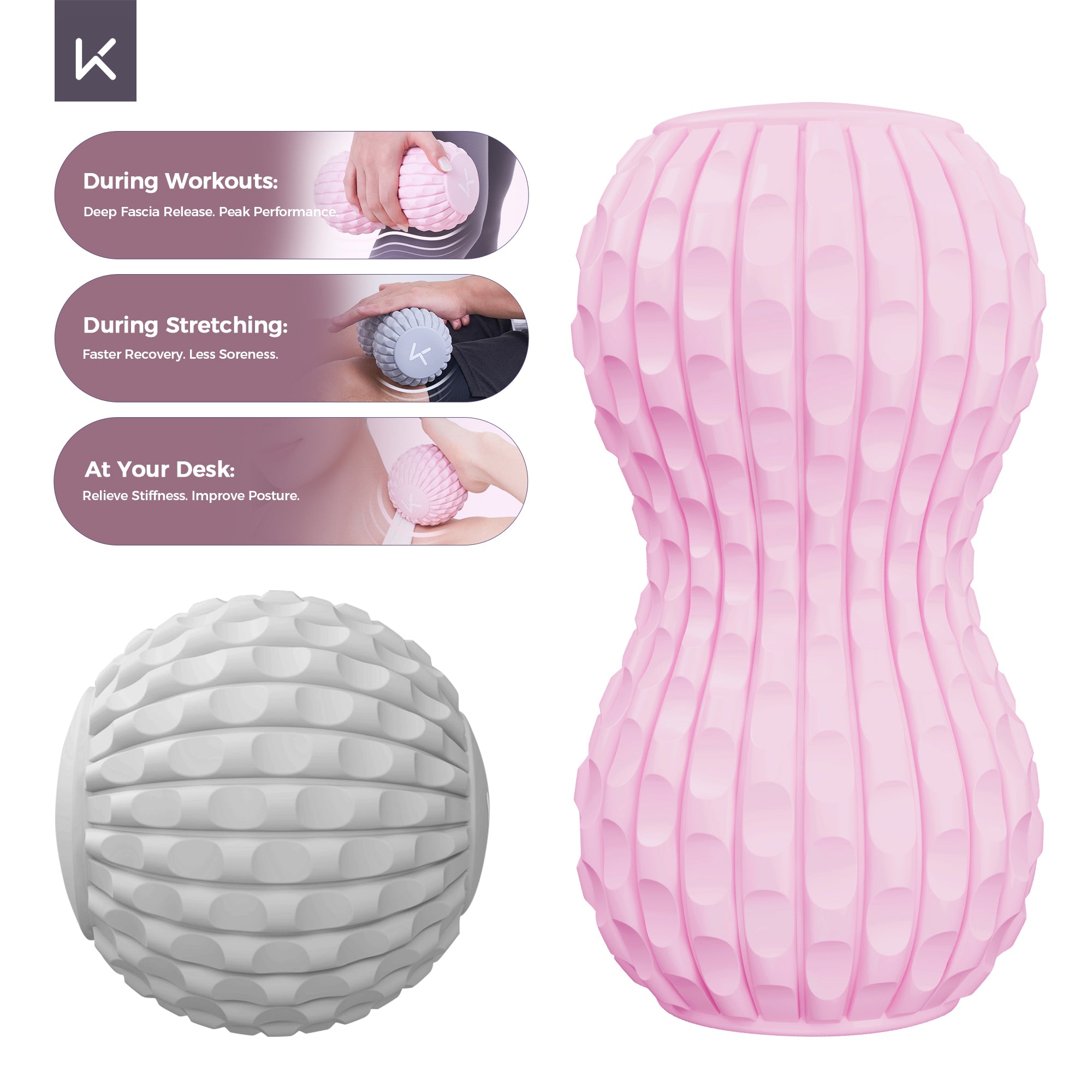 Vibrating Massage Ball - Design for Deep Tissue Massage