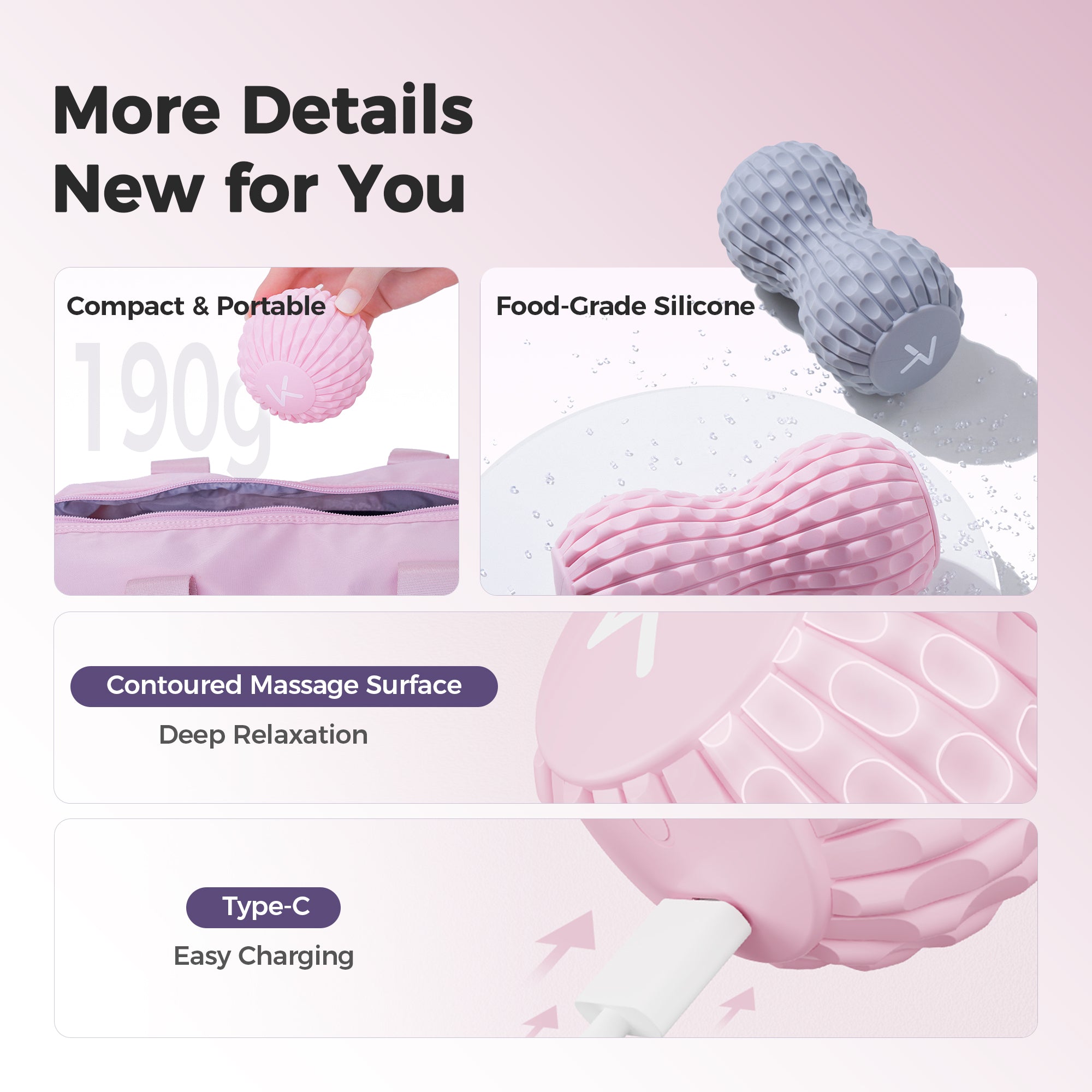 Vibrating Massage Ball - Design for Deep Tissue Massage