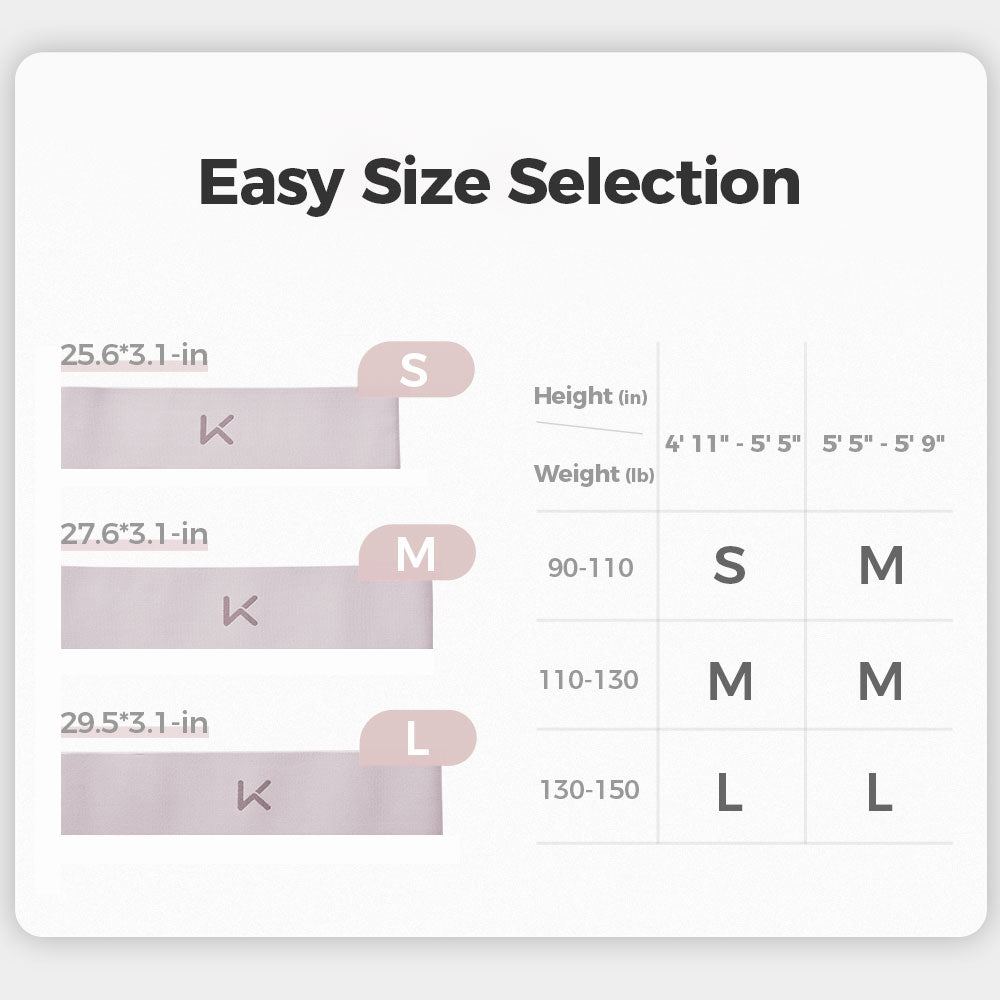 Fabric Resistance Bands - for Legs and Butt