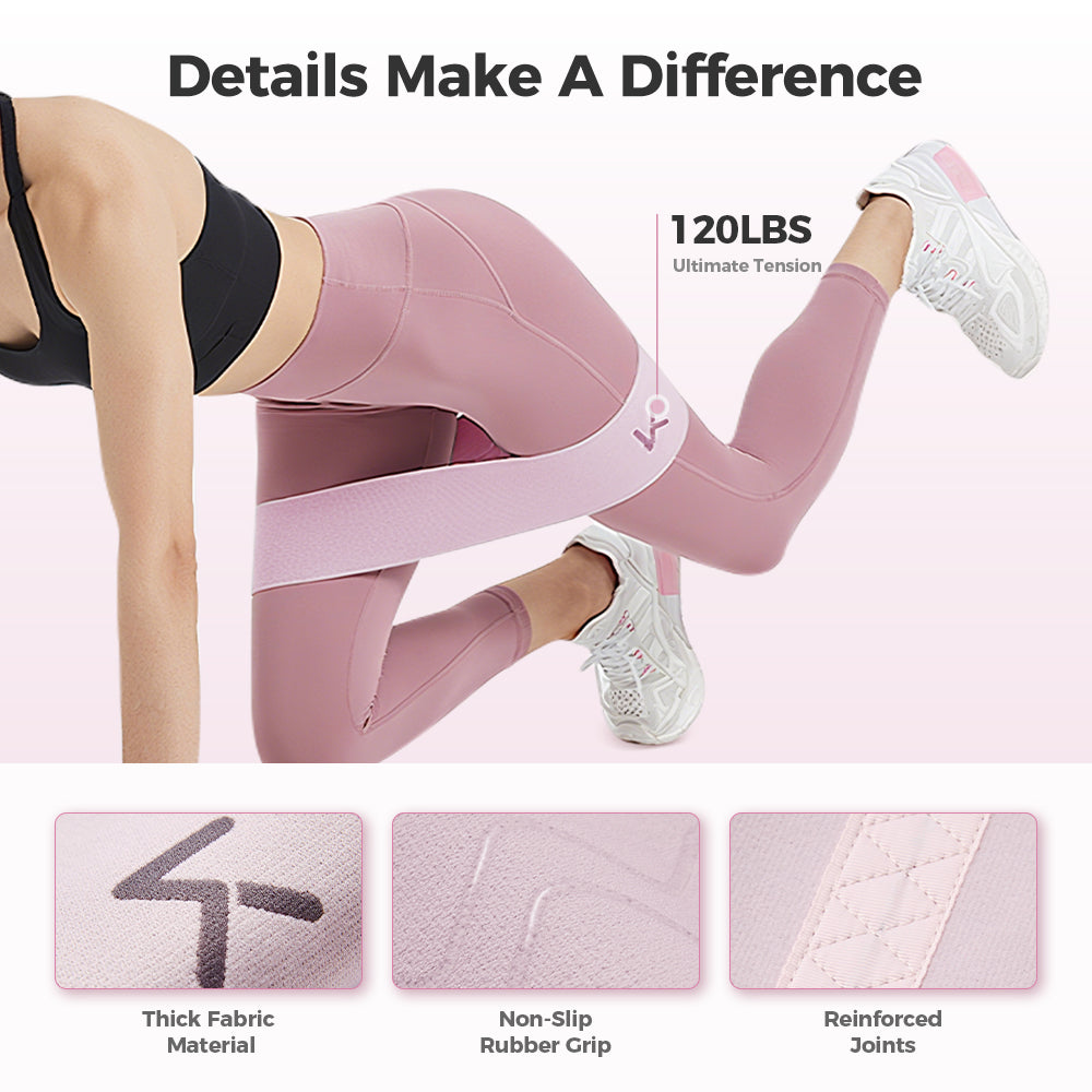 Fabric Resistance Bands - for Legs and Butt