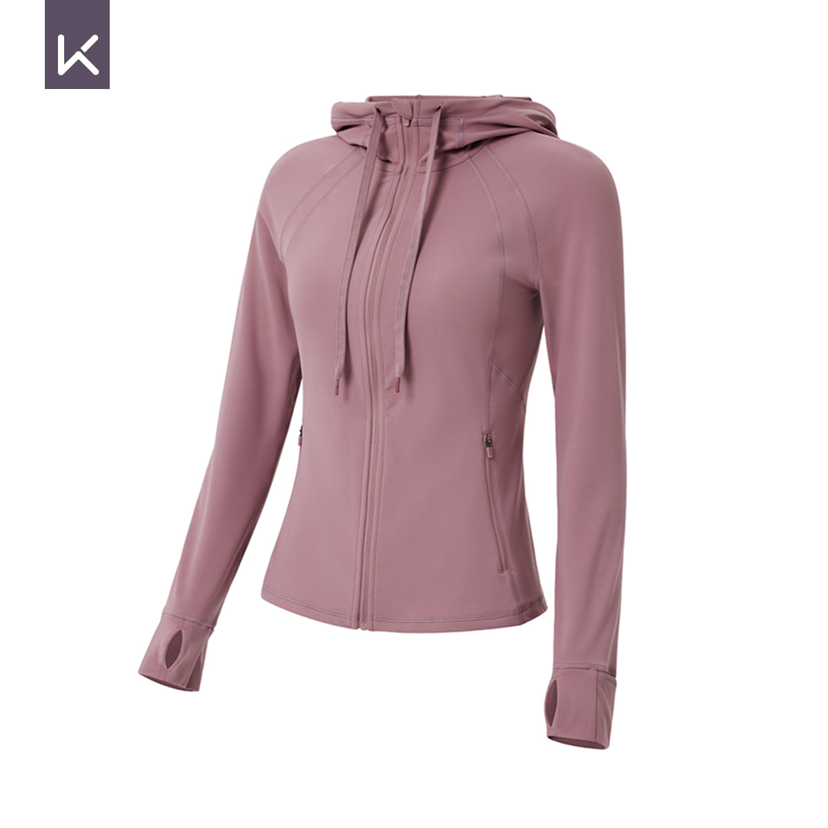 Advanced Yoga Hooded Sports Jacket (J0029)