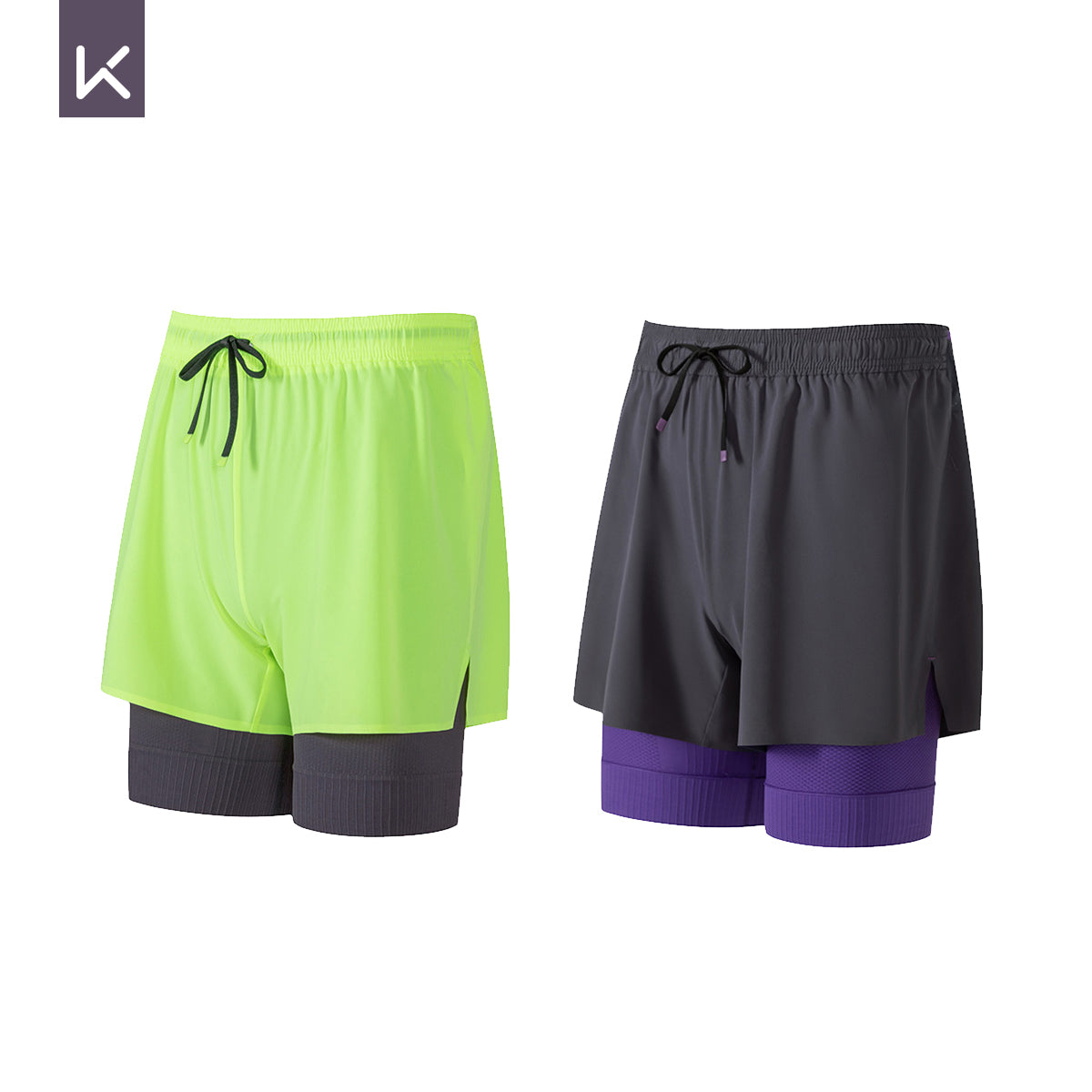 Running Training 2-in-1 Shorts (L0047)