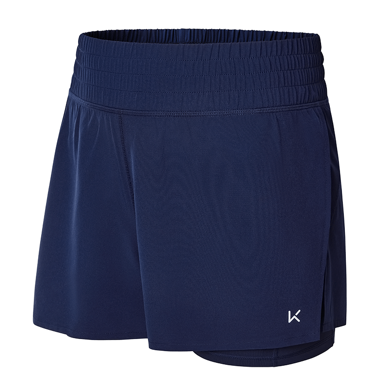 Women's High-Waisted 2-in-1 Running Shorts (KS0003)