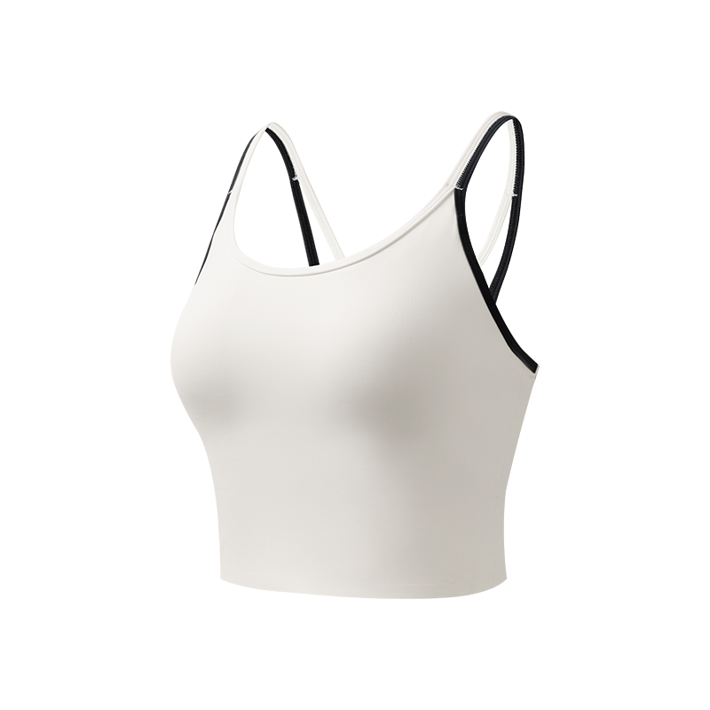 Soft Elastic Medium Support Tank Style Built-in Cup Beautiful Back Yoga Sports Bra (K24WB0001A)