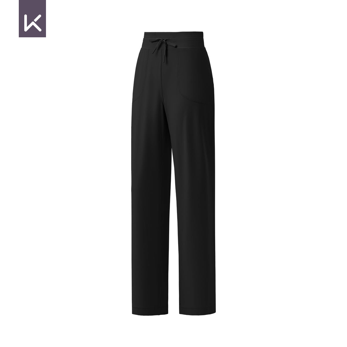 Soft Elastic Yoga Wide-Leg Air Pants (K24WP0025A)