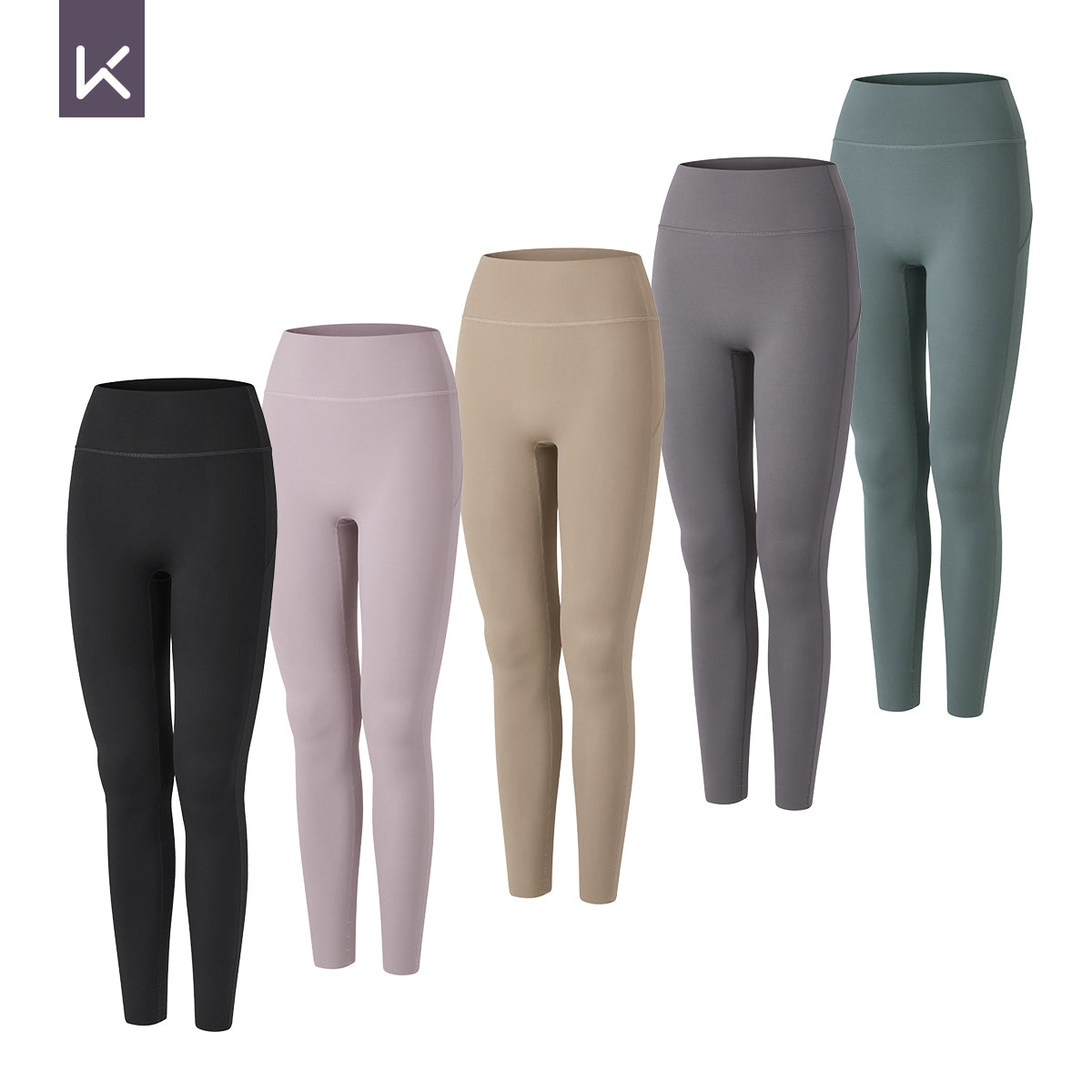 Keep One Size Autumn/Winter Lightweight Fleece Warm Yoga Leggings