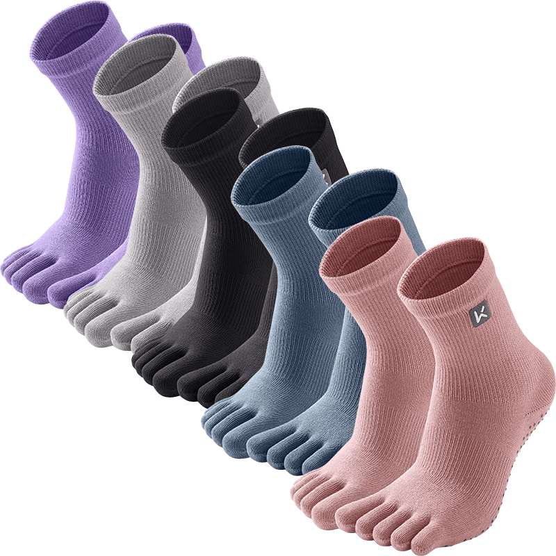 Five-toe Yoga Socks